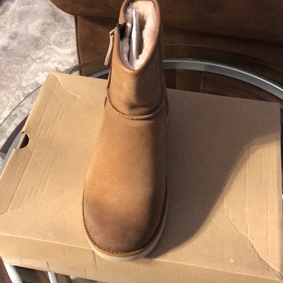 Mens classic mini zip waterproof boots - Picture 3 of 4